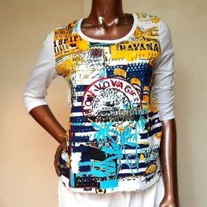 NWT Palm Grove Cruise Line Wear Shirt